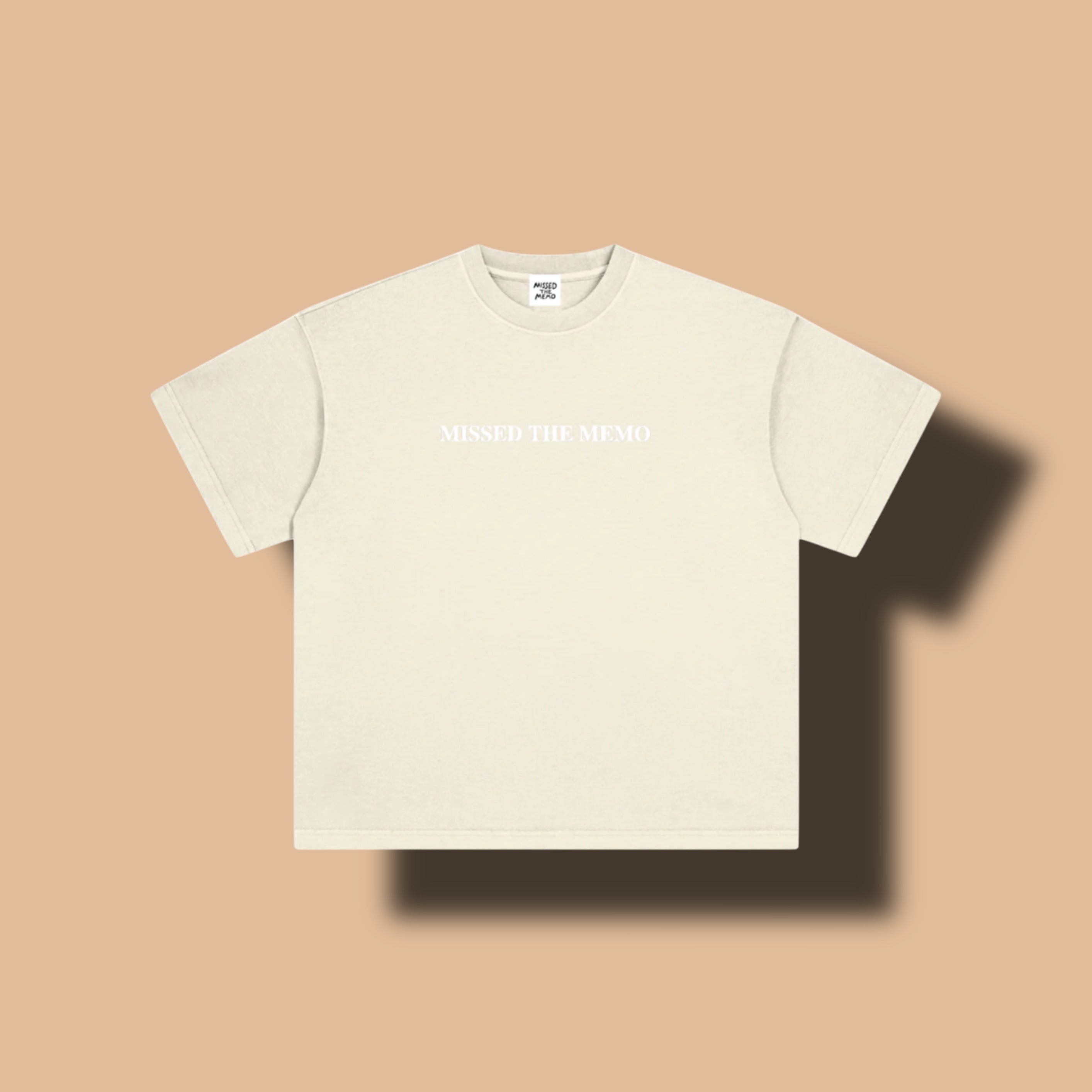 “MISSED THE MEMO” Heavyweight Vintage Washed T-Shirt
